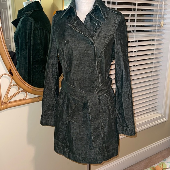 NWT 209 wst 38 soft corduroy Belted jacket - Picture 1 of 15